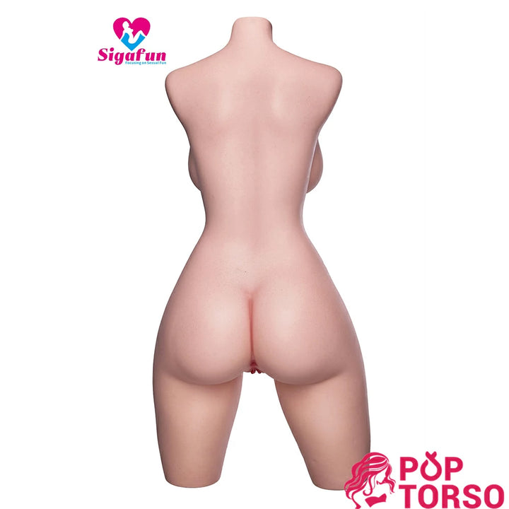 Sigafun Monica Realistic MILF Big Tits Booty Sex Dolls Torso Toys  Male Masturbator