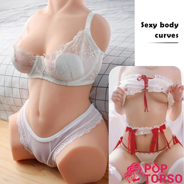 Yeloly Delia Realistic Half Body Tits Female Sex Toy Torso Love Dolls  