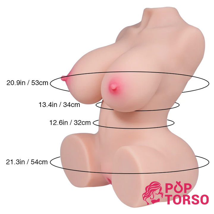 male masturbator sex doll torso