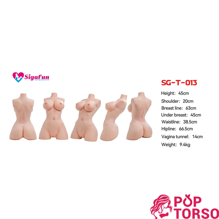 Sigafun Megan Sexy Torso Toys  Big Boobs Butts Sex Dolls Masturbator