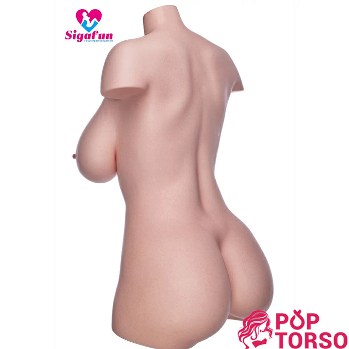 Sigafun SG-T-004 Sex Doll Torso Silicone Busty Female Big Tits Butts  Sexdoll Male Adult Toys