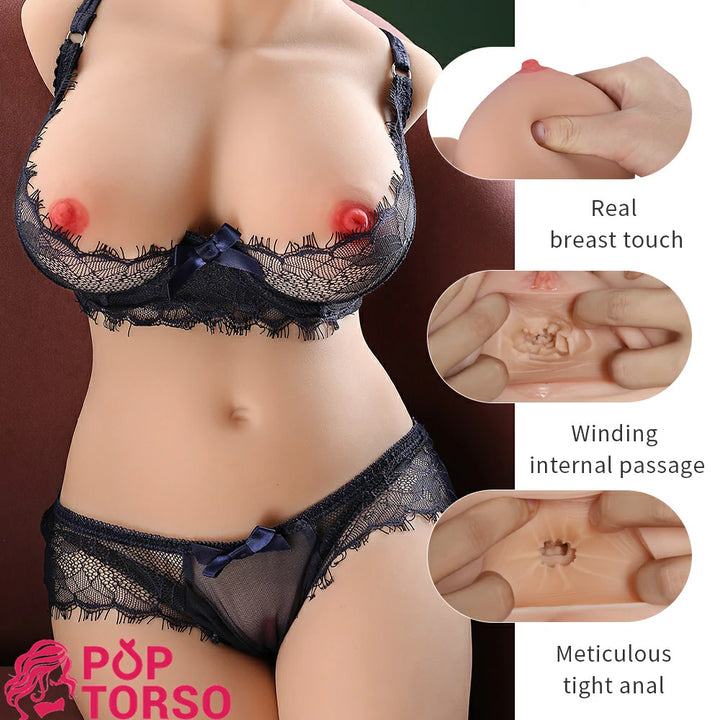 Yeloly Maya 2 Life-size Big Boobs Sex Doll Torso Realistic Love Dolls  