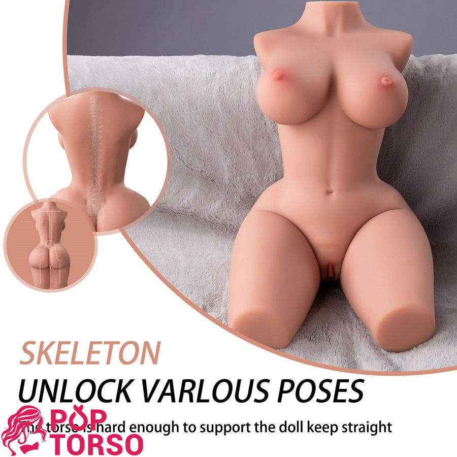 Yeloly Page Skinny BBW Female Big Tits Ass Torso Sex Toys