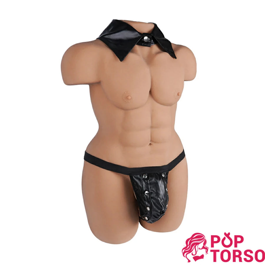 Channing Tantaly Realistic Male Torso Sex Doll with 8in Big Cock