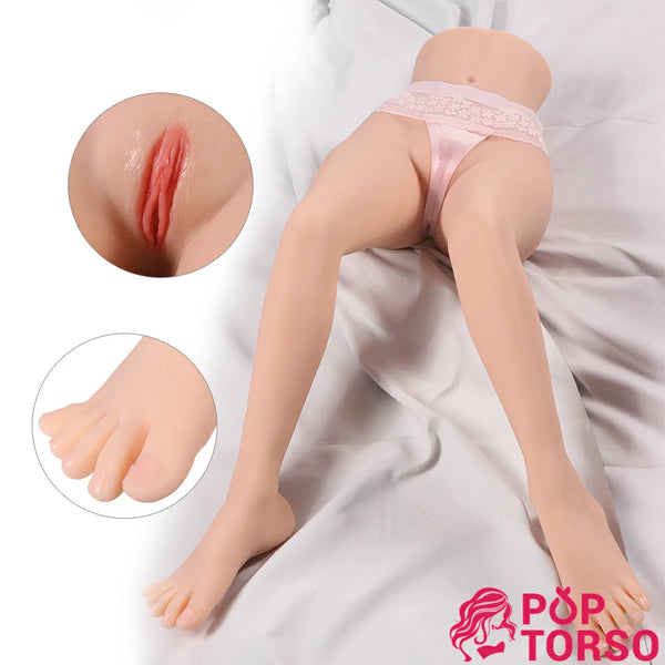 Yeloly Angel Leg Realistic Female Sex Torso Doll