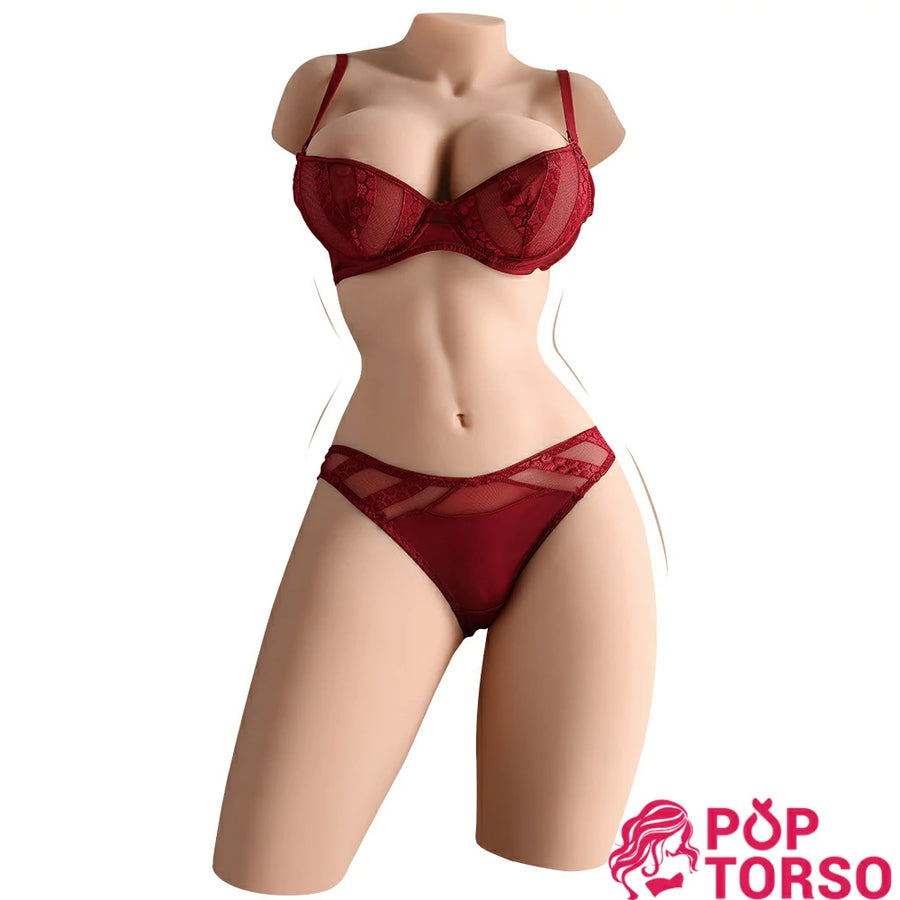 Yeloly Brandi Realistic Big Breast Booty Love Doll Torso Sexy Toy