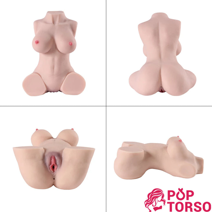 Yeloly Lorlan Realistic Female Big Boobs Booty Torso Sex Dolls